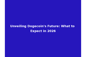 Unveiling Dogecoin's Future: What to Expect in 2026
