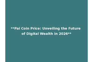 **Pai Coin Price: Unveiling the Future of Digital Wealth in 2026**