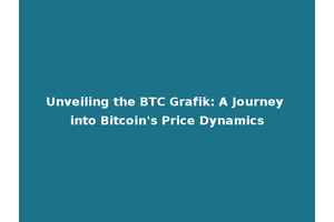 Unveiling the BTC Grafik: A Journey into Bitcoin's Price Dynamics
