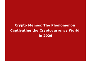 Crypto Memes: The Phenomenon Captivating the Cryptocurrency World in 2026