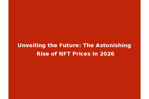 Unveiling the Future: The Astonishing Rise of NFT Prices in 2026