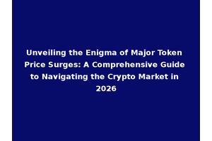 Unveiling the Enigma of Major Token Price Surges: A Comprehensive Guide to Navigating the Crypto Market in 2026