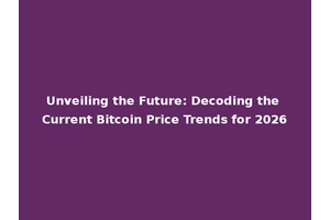 Unveiling the Future: Decoding the Current Bitcoin Price Trends for 2026