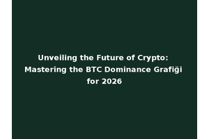Unveiling the Future of Crypto: Mastering the BTC Dominance Grafiği for 2026