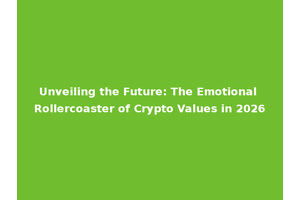 Unveiling the Future: The Emotional Rollercoaster of Crypto Values in 2026