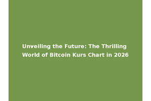 Unveiling the Future: The Thrilling World of Bitcoin Kurs Chart in 2026