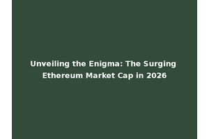 Unveiling the Enigma: The Surging Ethereum Market Cap in 2026