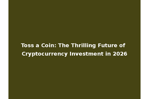 Toss a Coin: The Thrilling Future of Cryptocurrency Investment in 2026