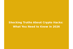 Shocking Truths About Crypto Hacks: What You Need to Know in 2026