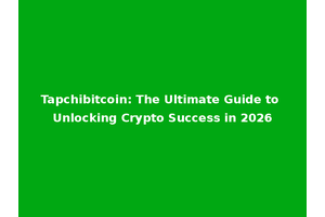Tapchibitcoin: The Ultimate Guide to Unlocking Crypto Success in 2026