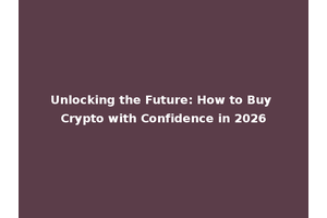 Unlocking the Future: How to Buy Crypto with Confidence in 2026