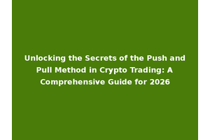 Unlocking the Secrets of the Push and Pull Method in Crypto Trading: A Comprehensive Guide for 2026