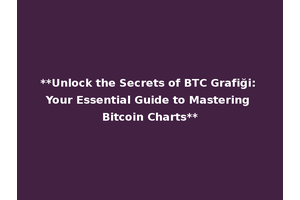 **Unlock the Secrets of BTC Grafiği: Your Essential Guide to Mastering Bitcoin Charts**