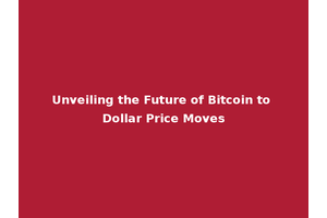Unveiling the Future of Bitcoin to Dollar Price Moves