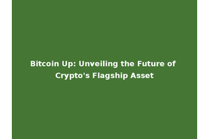 Bitcoin Up: Unveiling the Future of Crypto's Flagship Asset