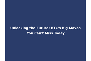 Unlocking the Future: BTC's Big Moves You Can't Miss Today