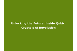 Unlocking the Future: Inside Qubic Crypto's AI Revolution