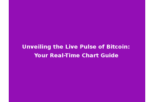 Unveiling the Live Pulse of Bitcoin: Your Real-Time Chart Guide