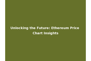 Unlocking the Future: Ethereum Price Chart Insights