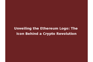 Unveiling the Ethereum Logo: The Icon Behind a Crypto Revolution