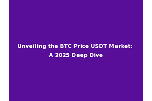Unveiling the BTC Price USDT Market: A 2025 Deep Dive