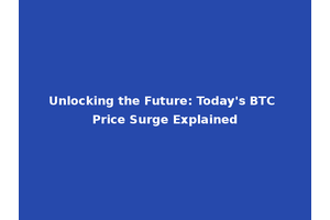 Unlocking the Future: Today's BTC Price Surge Explained