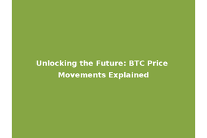 Unlocking the Future: BTC Price Movements Explained
