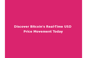 Discover Bitcoin's Real-Time USD Price Movement Today