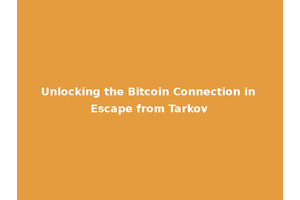 Unlocking the Bitcoin Connection in Escape from Tarkov