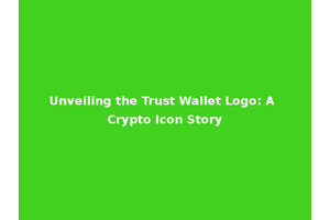 Unveiling the Trust Wallet Logo: A Crypto Icon Story