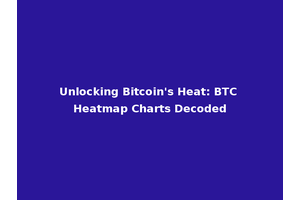 Unlocking Bitcoin's Heat: BTC Heatmap Charts Decoded