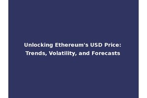 Unlocking Ethereum's USD Price: Trends, Volatility, and Forecasts