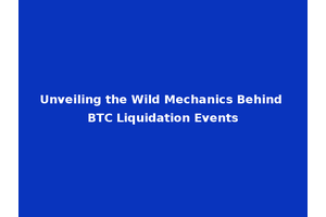 Unveiling the Wild Mechanics Behind BTC Liquidation Events
