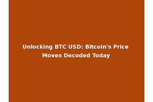 Unlocking BTC USD: Bitcoin's Price Moves Decoded Today