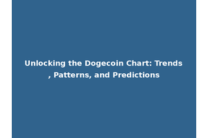 Unlocking the Dogecoin Chart: Trends, Patterns, and Predictions