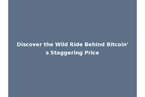 Discover the Wild Ride Behind Bitcoin's Staggering Price