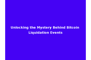 Unlocking the Mystery Behind Bitcoin Liquidation Events