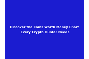 Discover the Coins Worth Money Chart Every Crypto Hunter Needs