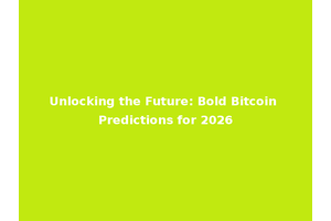 Unlocking the Future: Bold Bitcoin Predictions for 2026