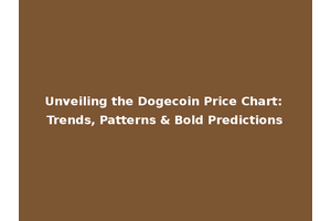 Unveiling the Dogecoin Price Chart: Trends, Patterns & Bold Predictions