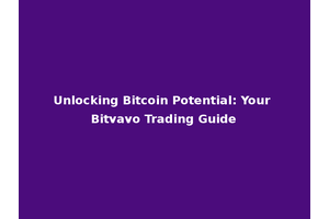 Unlocking Bitcoin Potential: Your Bitvavo Trading Guide