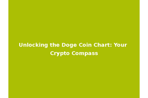 Unlocking the Doge Coin Chart: Your Crypto Compass