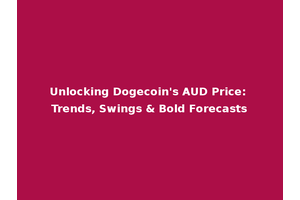 Unlocking Dogecoin's AUD Price: Trends, Swings & Bold Forecasts