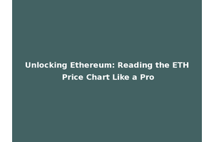 Unlocking Ethereum: Reading the ETH Price Chart Like a Pro