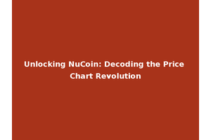 Unlocking NuCoin: Decoding the Price Chart Revolution