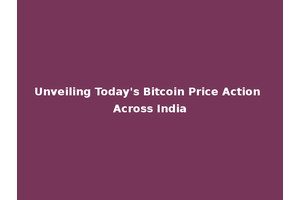 Unveiling Today's Bitcoin Price Action Across India