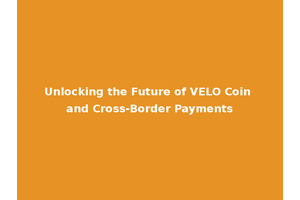 Unlocking the Future of VELO Coin and Cross-Border Payments