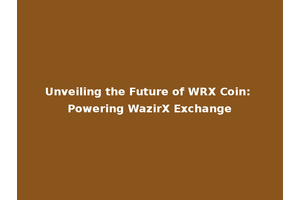 Unveiling the Future of WRX Coin: Powering WazirX Exchange