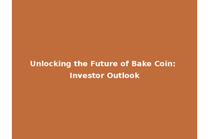 Unlocking the Future of Bake Coin: Investor Outlook