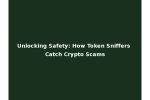 Unlocking Safety: How Token Sniffers Catch Crypto Scams
